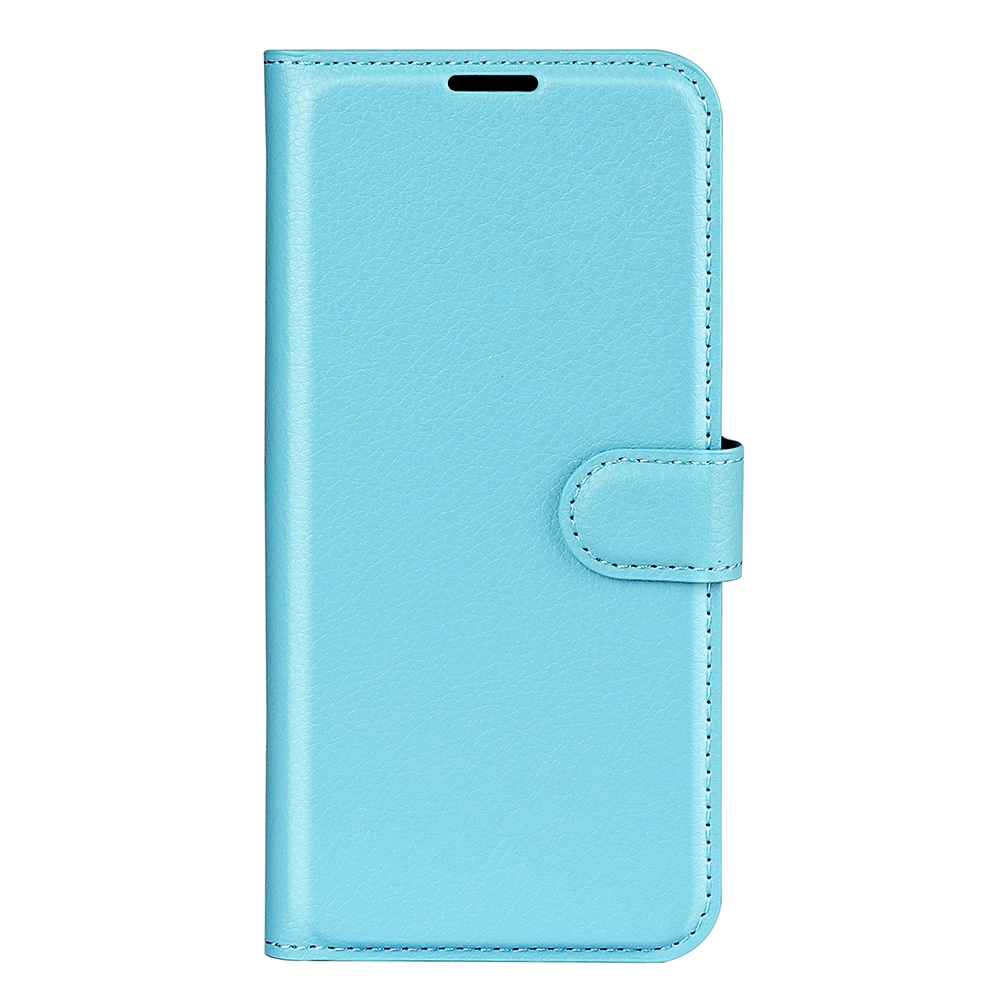 Litchi knižkové púzdro na iPhone 17 Air - modré
