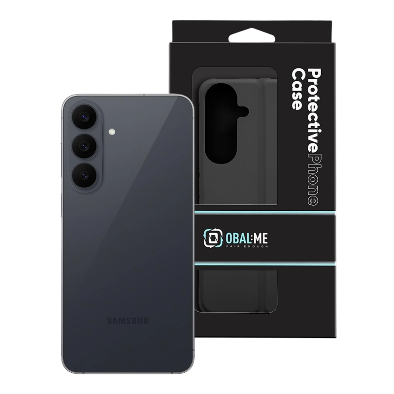 OBAL:ME SmoothTouch puzdro pre Samsung Galaxy S26 FE, čierne