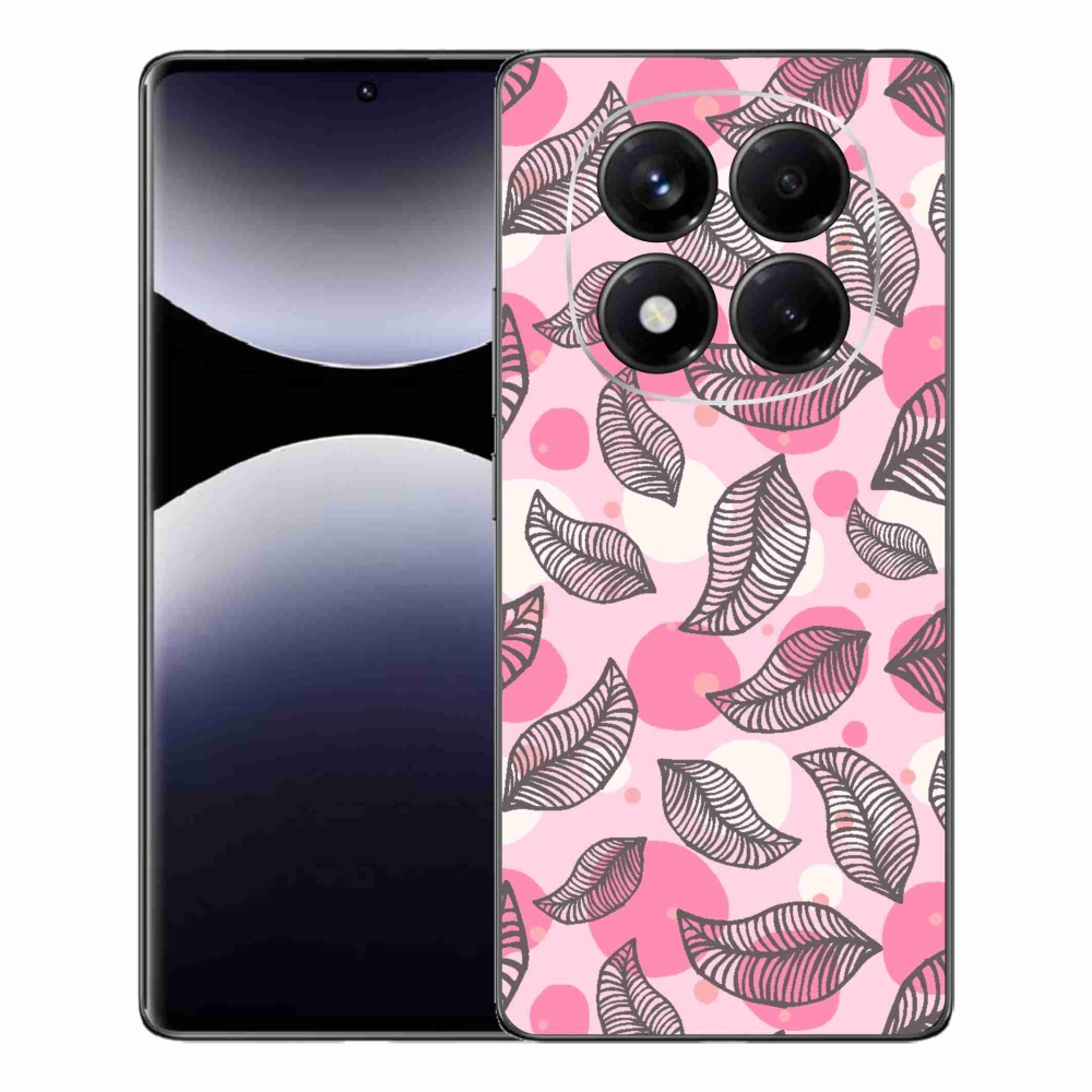 Gélový kryt mmCase na Xiaomi Redmi Note 14 Pro - kreslené padajúce listy