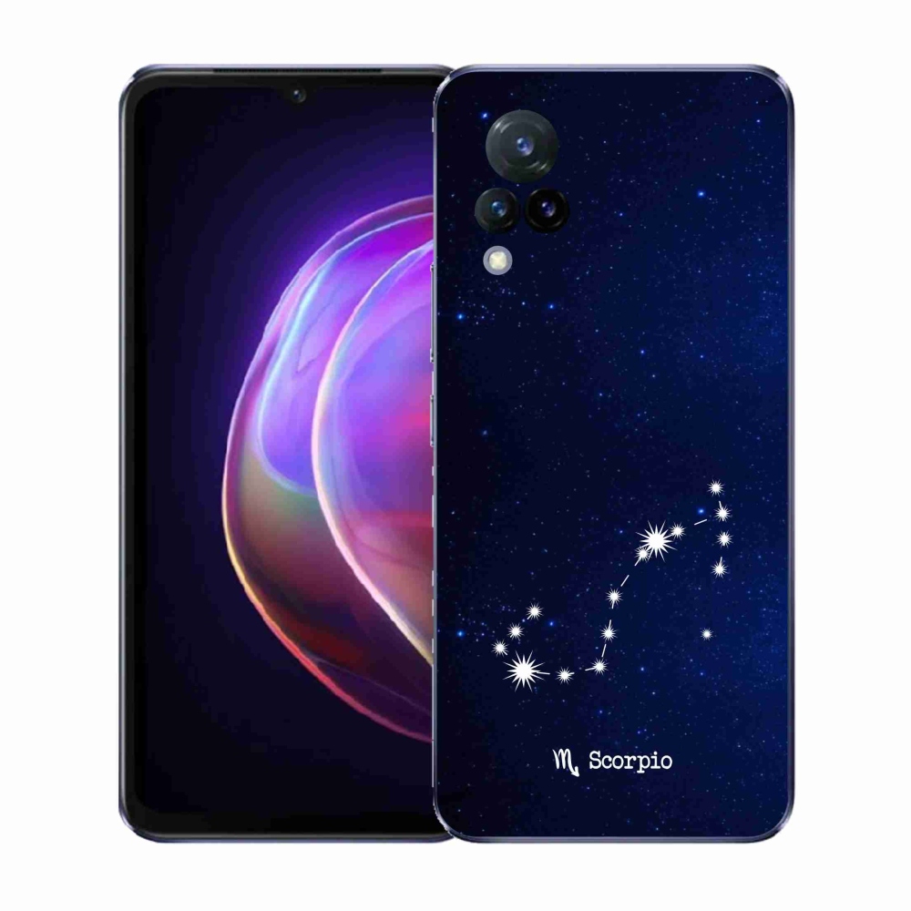 Gélový kryt mmCase na Vivo V21 4G/5G - súhvezdie Škorpióna