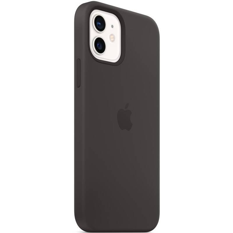 MHKX3ZE/A Apple Silikónový Kryt vr. MagSafe pre iPhone 12 Mini Black