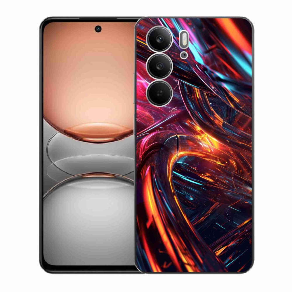 Gélový kryt mmCase na Realme C75 - abstraktný motív 10