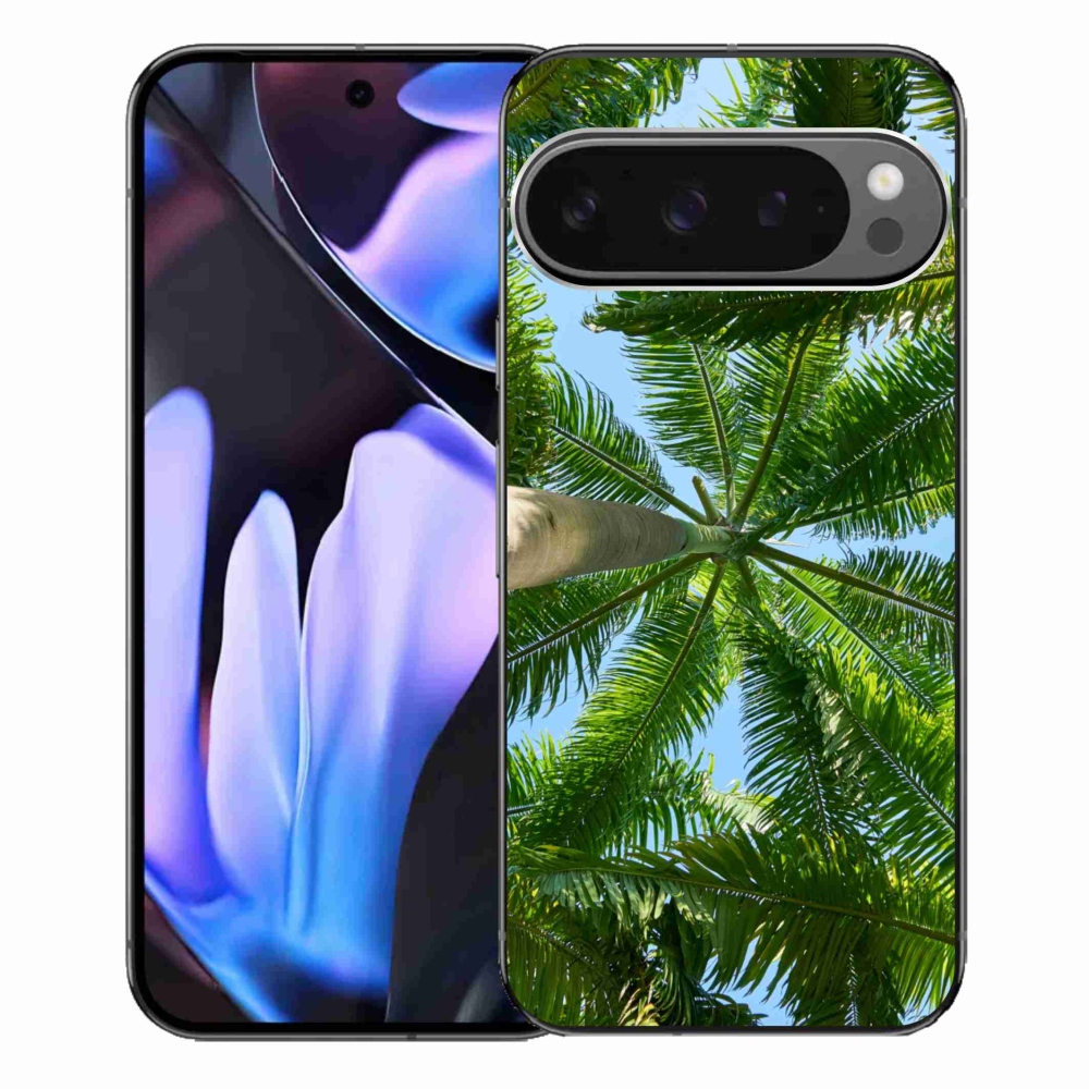 Gélový kryt mmCase na Google Pixel 9 Pro XL - palmy