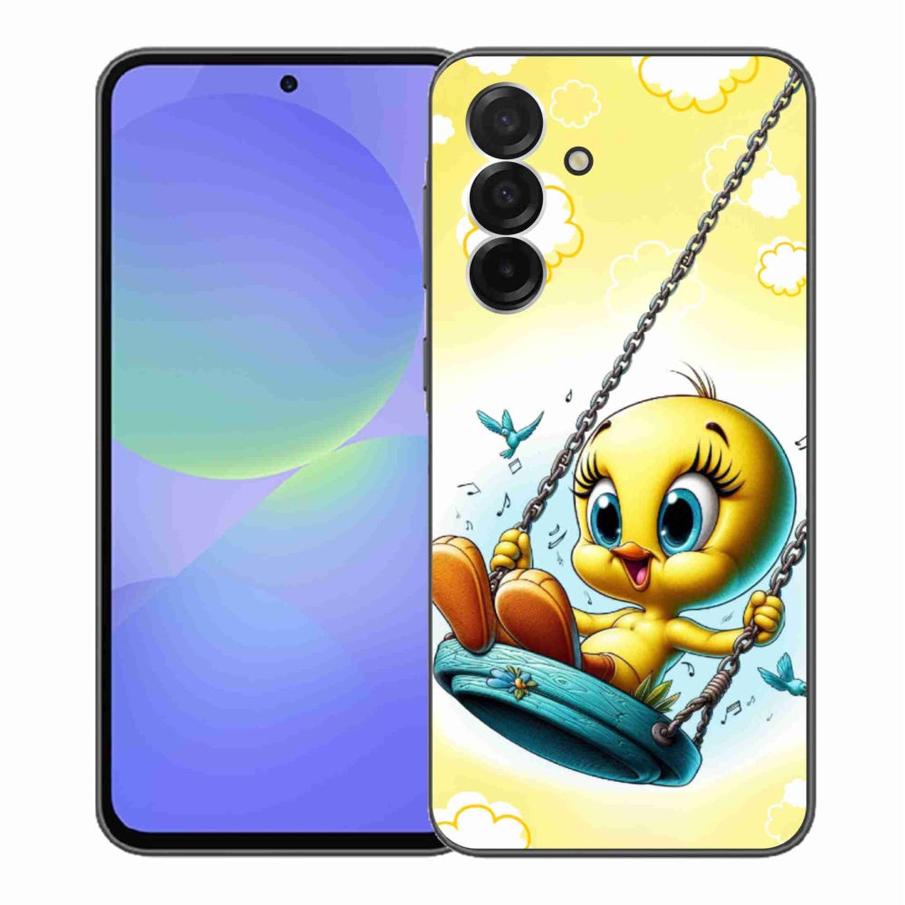 Gélový kryt mmCase na Samsung Galaxy A36 5G - tweety