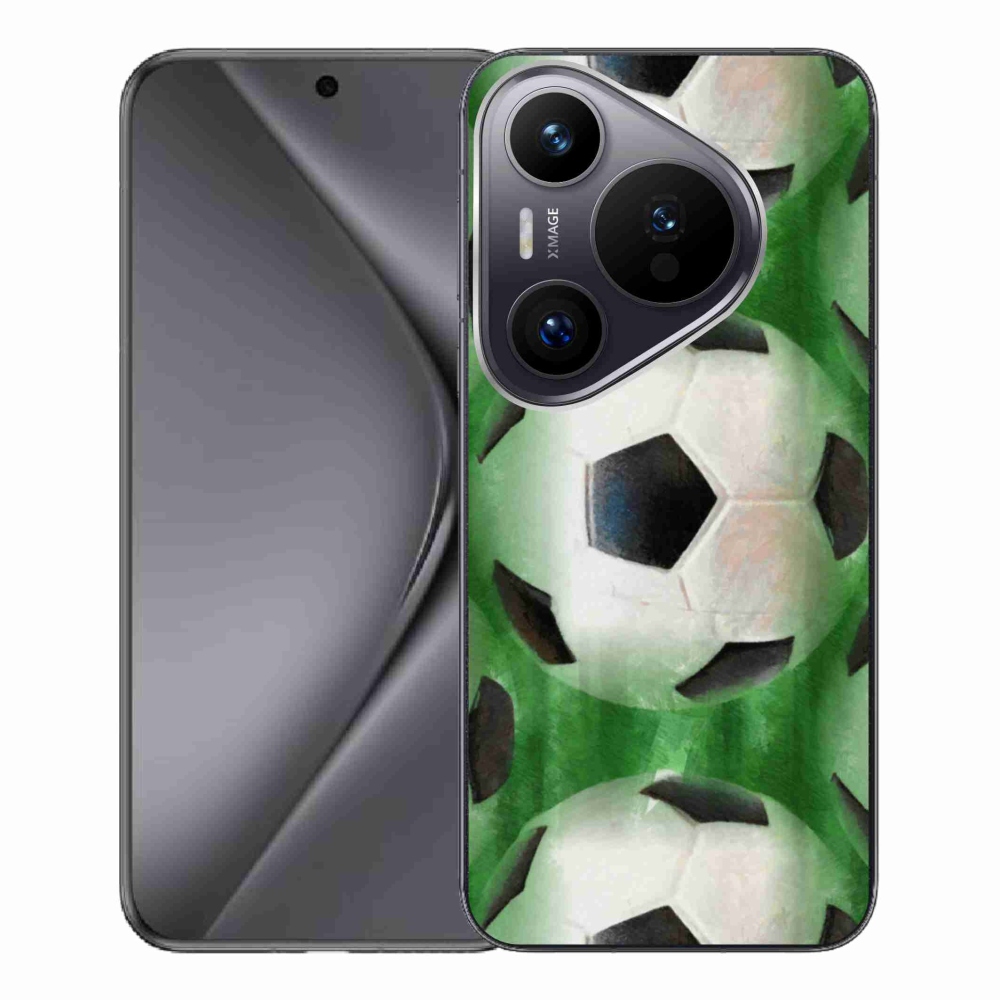 Gélový kryt mmCase na Huawei Pura 70 Pro - futbalová lopta