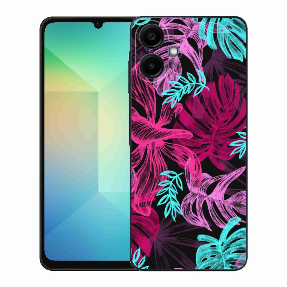 Gélový kryt mmCase na Samsung Galaxy A06 4G - kvety 1