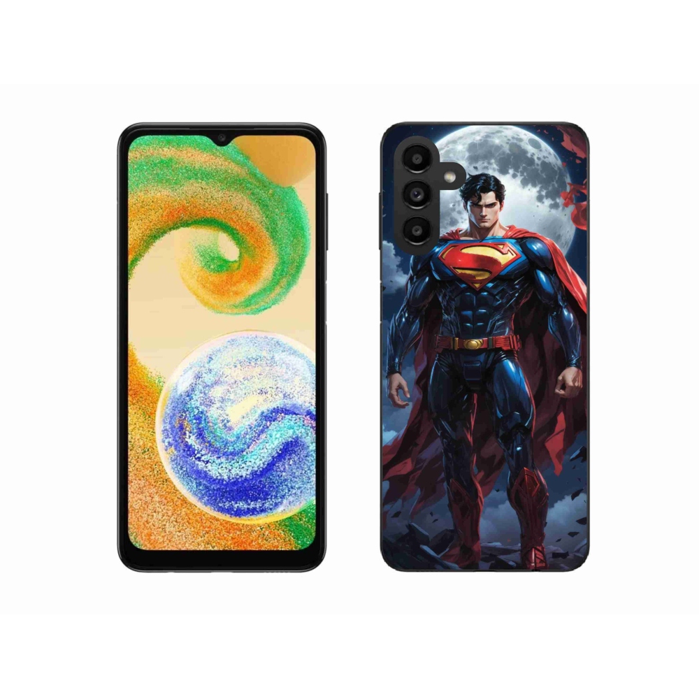 Gélový kryt mmCase na Samsung Galaxy A04s (164.7x76.7x9.1mm) - superman