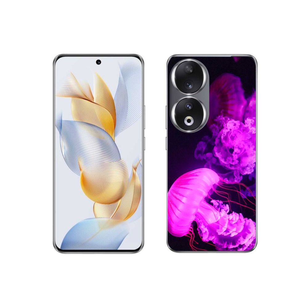 Gélový kryt mmCase na Honor 90 - medúza 1