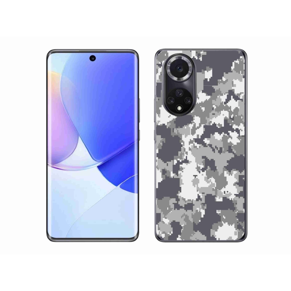 Gélový kryt mmCase na Huawei Nova 9 - maskáčový vzor 2