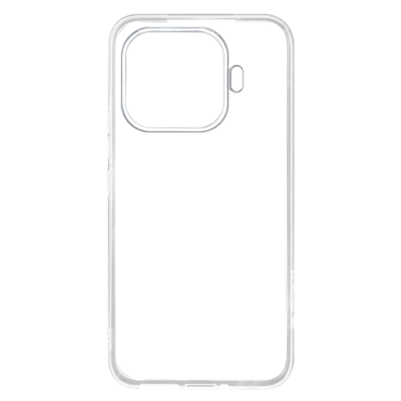 Taktické TPU puzdro pre Xiaomi 17T Pro – priehľadné