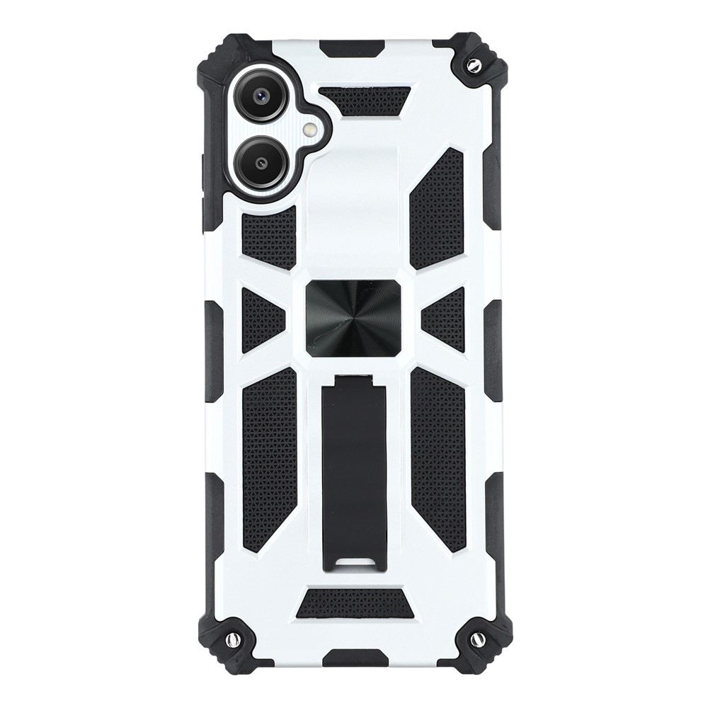 Shock odolný hybridný kryt Samsung Galaxy A07 4G - strieborný