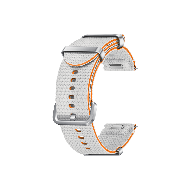 ET-SOL31LSE Samsung Galaxy Watch 4/5/6/7 Štýlový športový remienok 20 mm M/L Silver