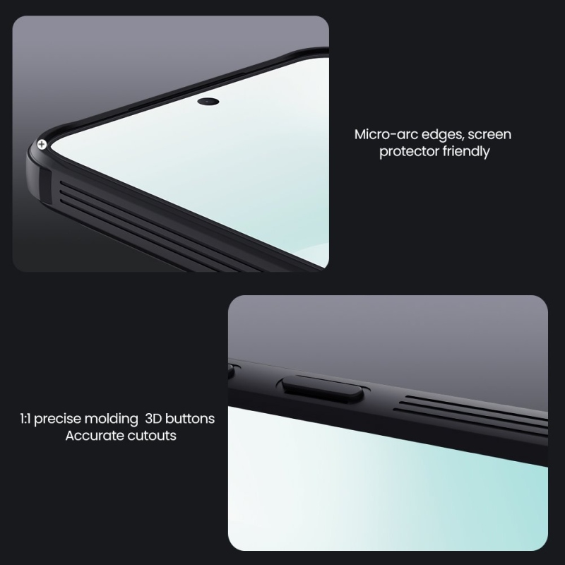 Nillkin CamShield PRO Zadný kryt pre Samsung Galaxy A57 Black