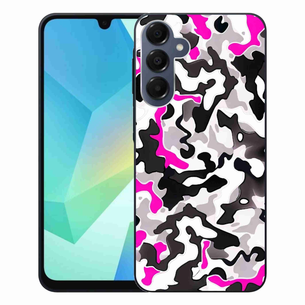 Gélový kryt mmCase na Samsung Galaxy A16 4G/5G - maskáčový vzor 5