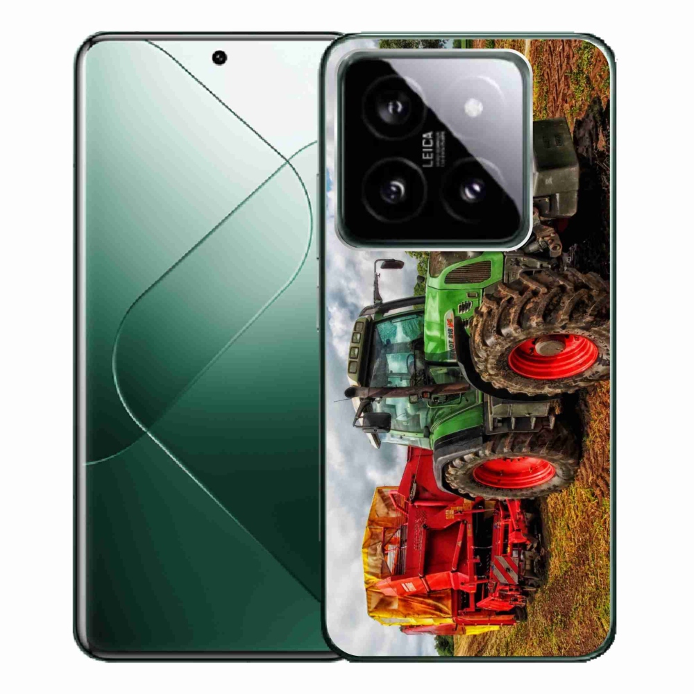 Gélový kryt mmCase na Xiaomi 14 Pro - traktor 4