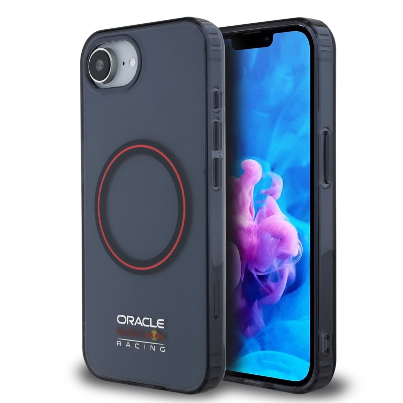 Red Bull PC/TPU Red Ring MagSafe Zadný Kryt pre iPhone 16e Navy