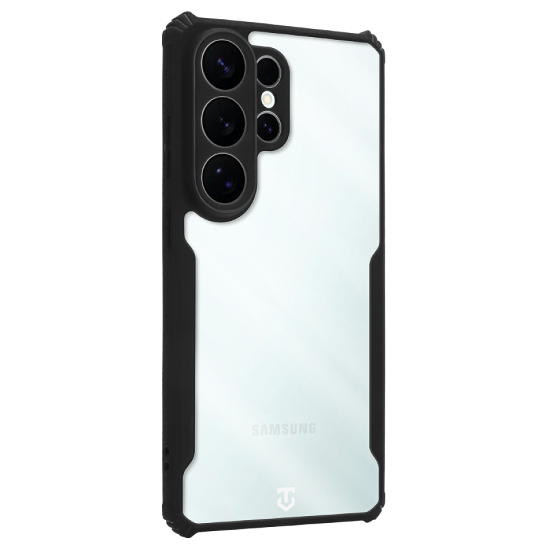 Taktický kryt Quantum Stealth pre Samsung Galaxy S26 Ultra Clear/Black