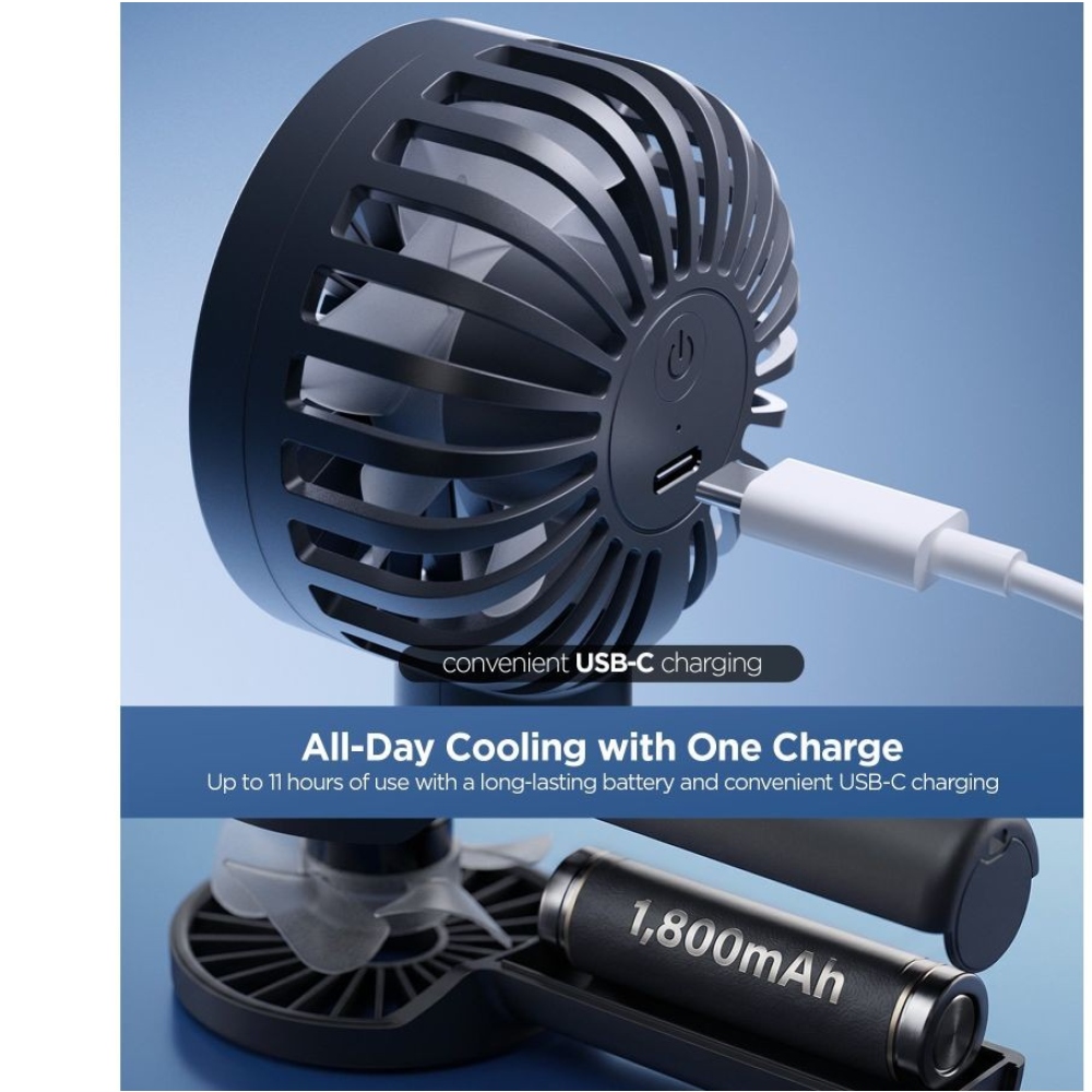 Spigen A905 Mini prenosný ručný ventilátor