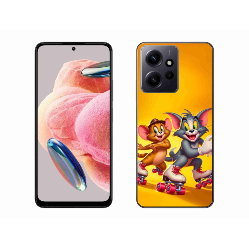 Gélový kryt mmCase na Xiaomi Redmi Note 12 4G - tom a jerry