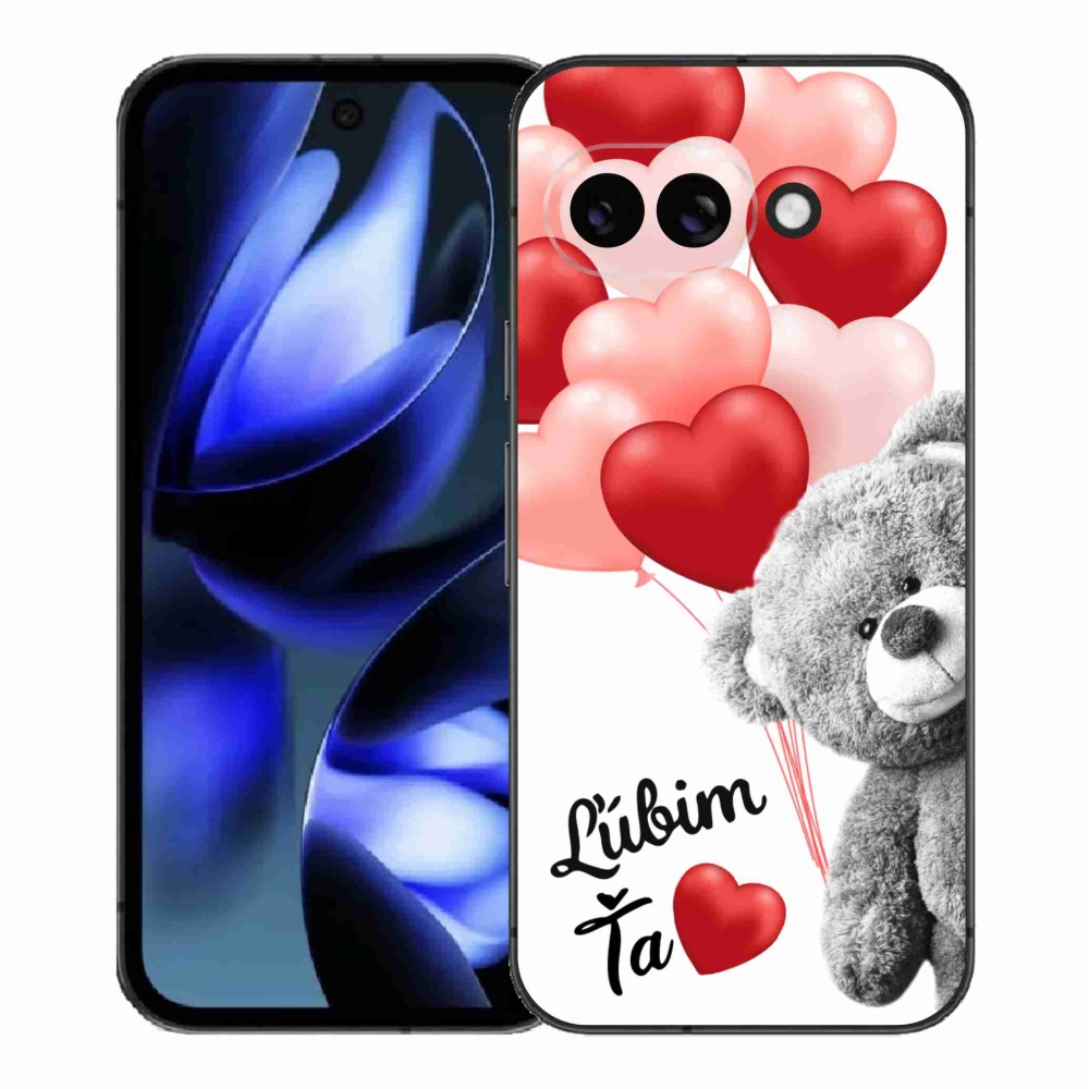 Gélový kryt mmCase na Google Pixel 9a - ľúbim ťa sk