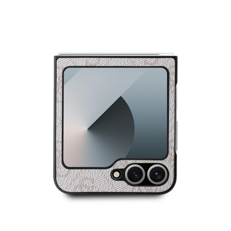 Guess PU 4G Metal Logo Zadný Kryt pre Samsung Galaxy Z Flip 6 Pink