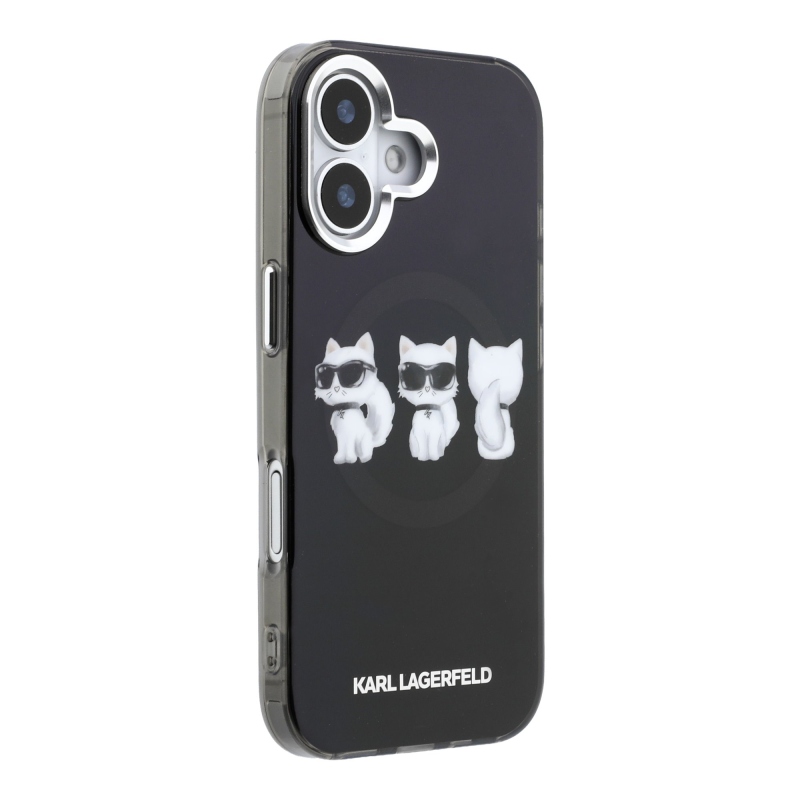 Karl Lagerfeld IML Choupette Trio Watercolor MagSafe zadný kryt pre iPhone 17