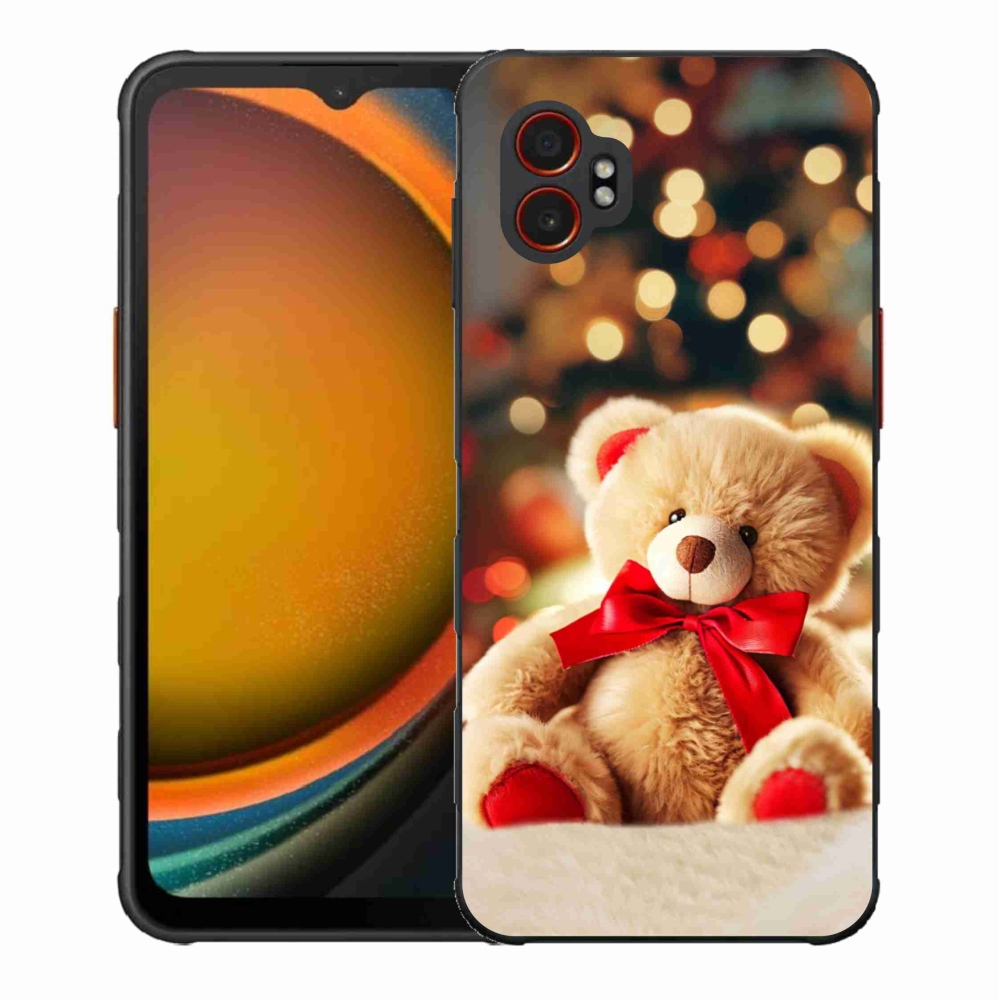 Gélový kryt mmCase na Samsung Galaxy Xcover 7 Pro - plyšový medvedík
