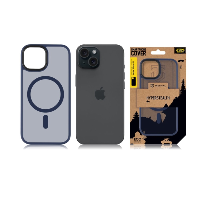 Tactical MagForce Hyperstealth Kryt pre iPhone 15 Deep Blue