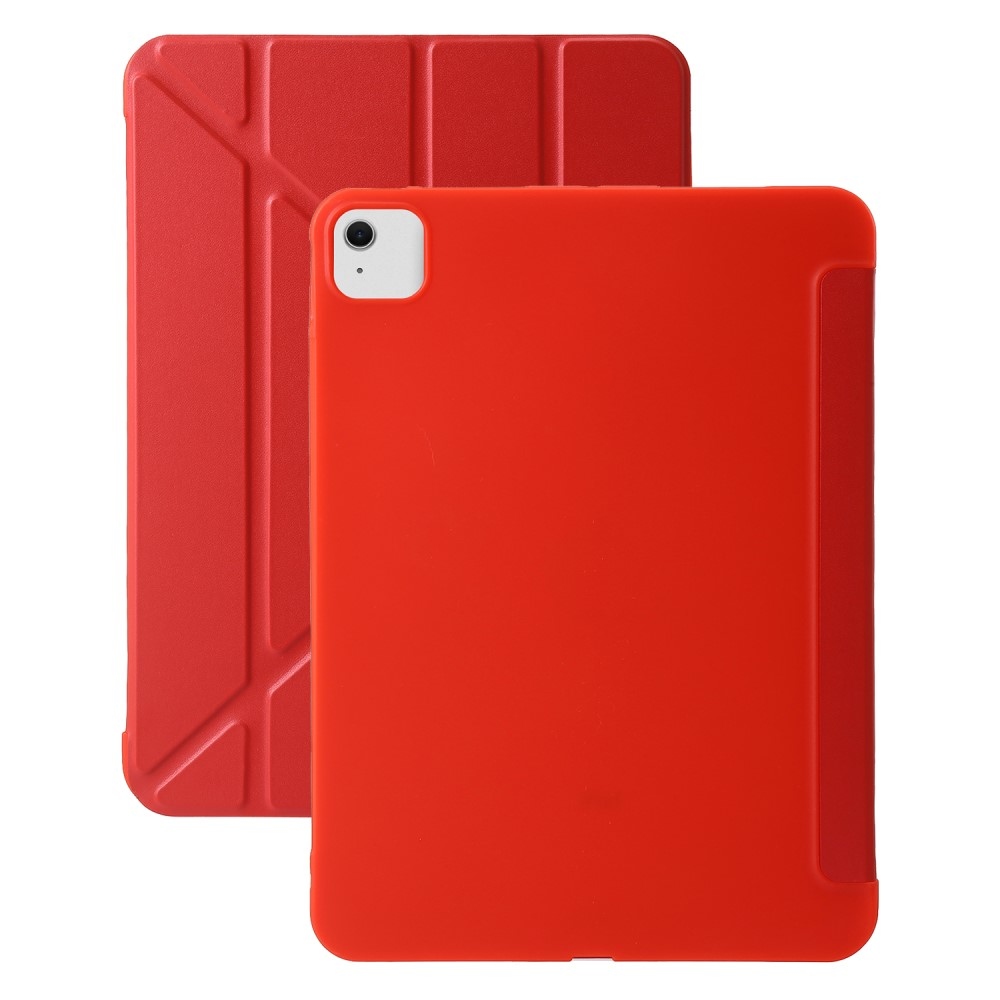 Origamis inteligentné polohovacie puzdro na tablet iPad Air 13 (2024)/(2025) - červené