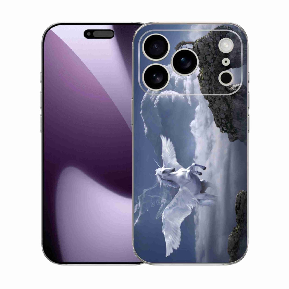 Gélový kryt mmCase na iPhone 17 Pro - pegas