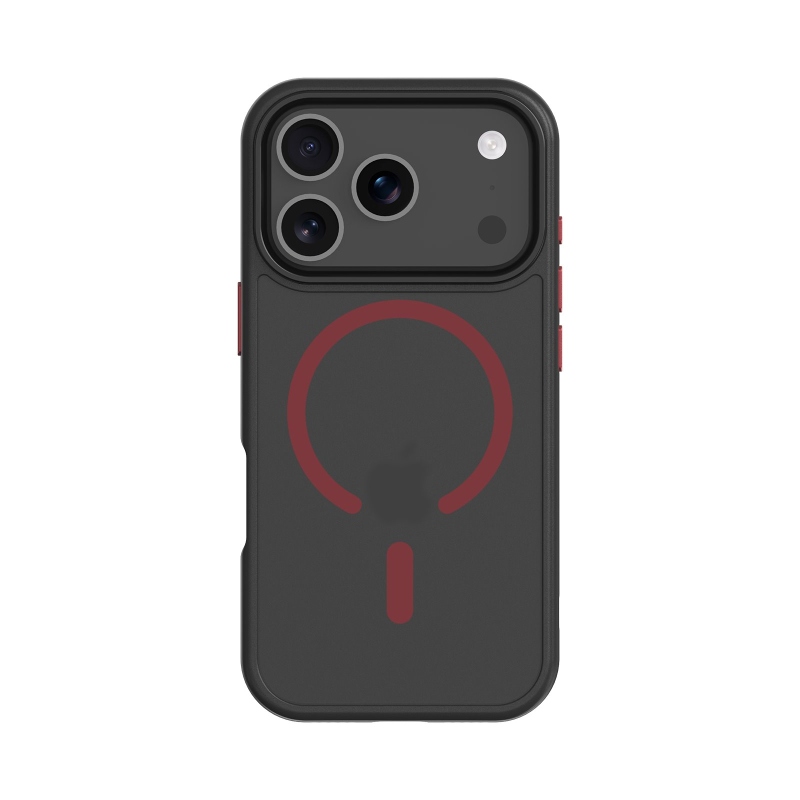Taktický kryt MagForce Hyperstealth 2.0 pre iPhone 17 Pro Black/Red