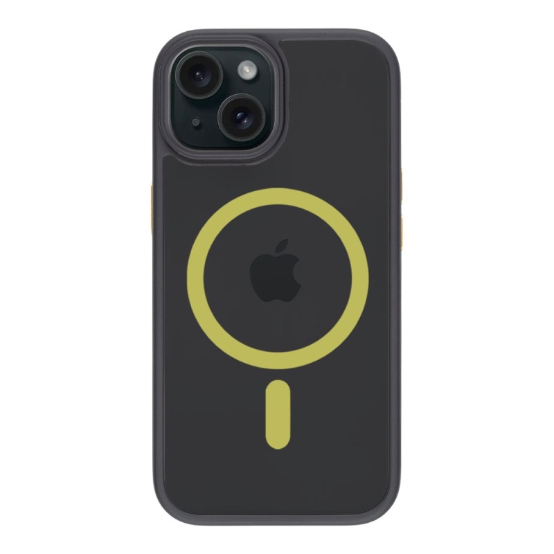 Tactical MagForce Hyperstealth 2.0 Kryt pre iPhone 15 Black/Yellow