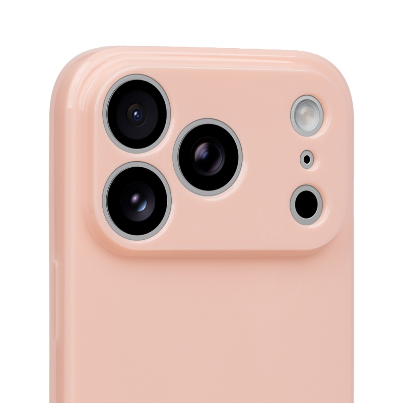 OBAL:ME Lesklé puzdro pre Apple iPhone 18 Pro Blush
