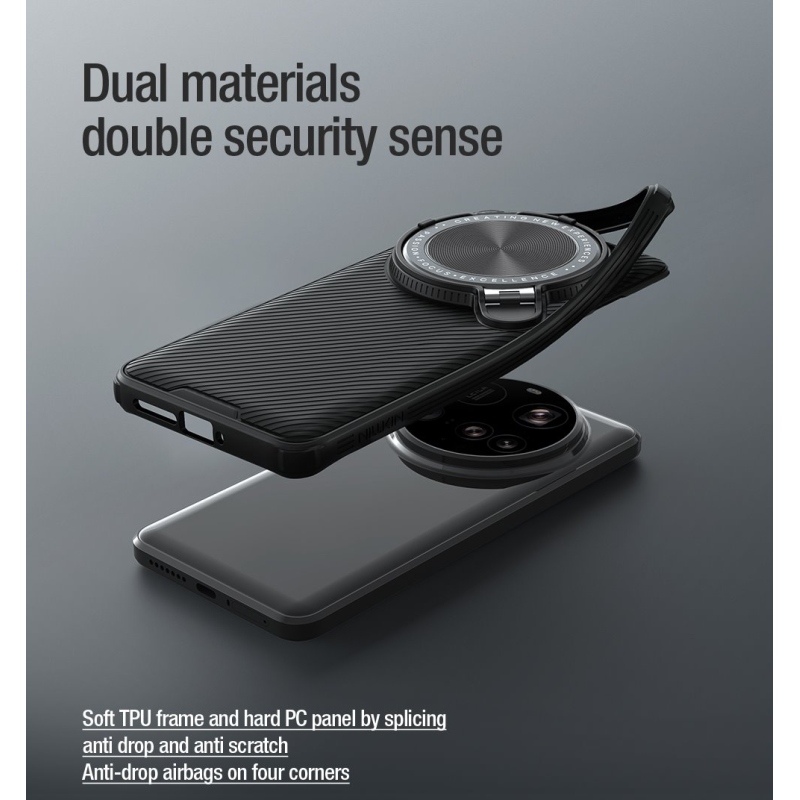 Nillkin CamShield Prop Zadný Kryt pre Xiaomi 15 Ultra Black