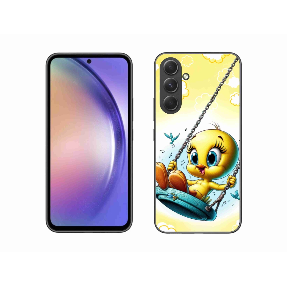 Gélový kryt mmCase na Samsung Galaxy A54 5G - tweety