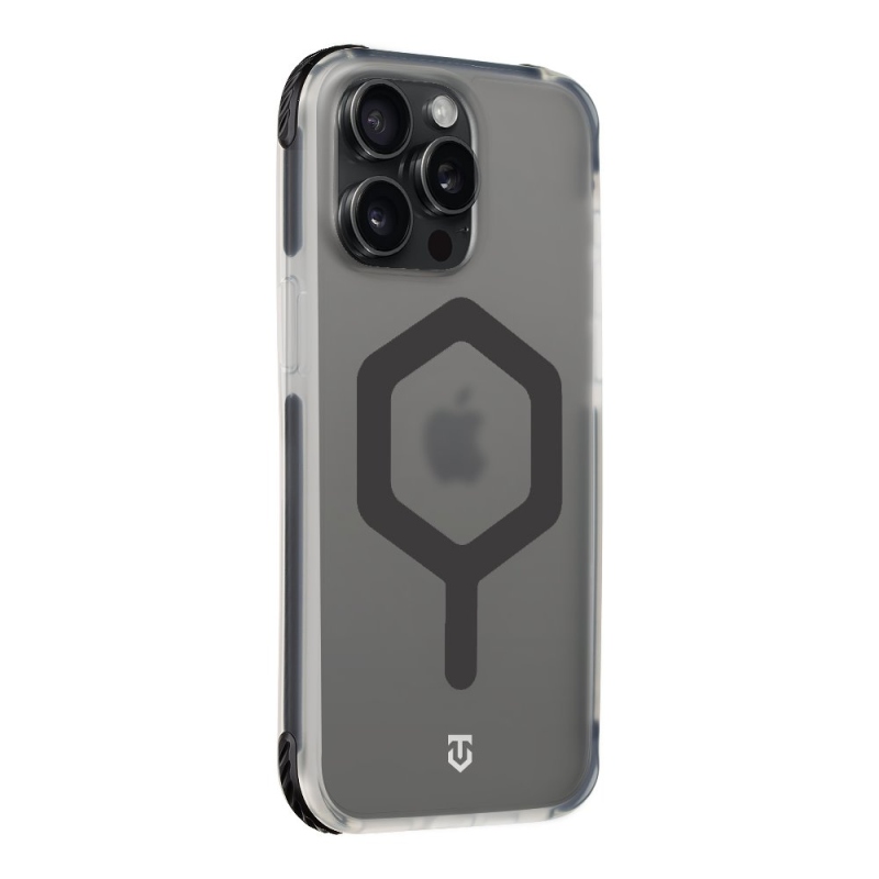 Taktický kryt MagForce Hexagon pre Apple iPhone 15 Pro Max T-Black
