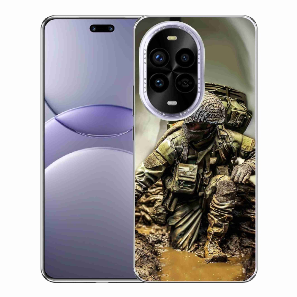 Gélový kryt mmCase na Huawei Nova 13 Pro 5G - vojak