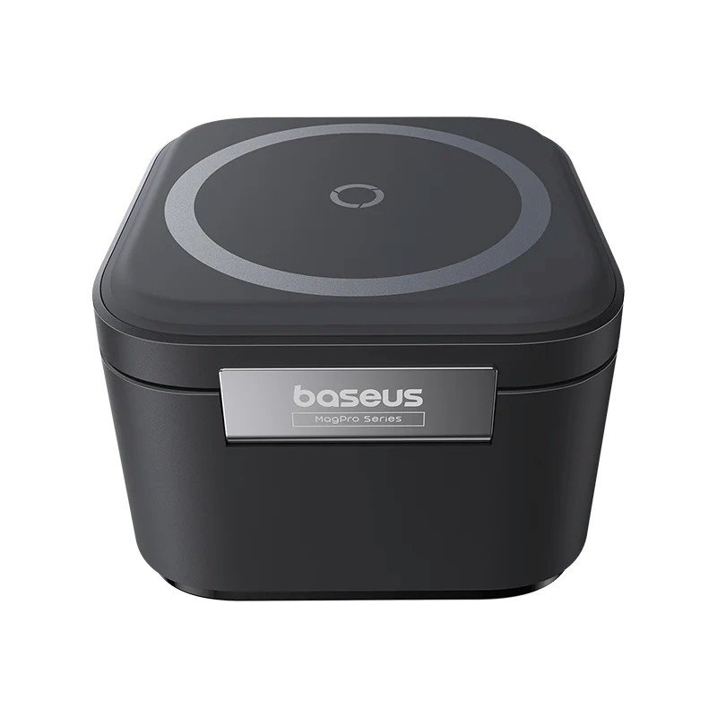 Baseus MagPro 3v1 Magnetická bezdrôtová nabíjačka 25W Cosmic Black