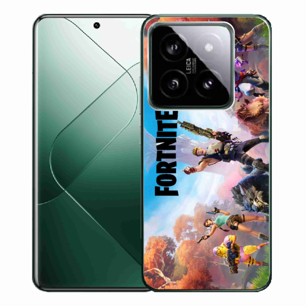 Gélový kryt mmCase na Xiaomi 14 Pro - fortnite 1