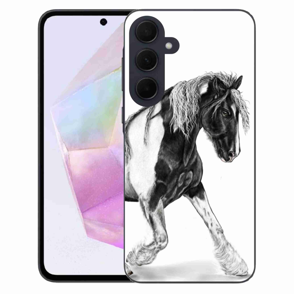 Gélový kryt mmCase na Samsung Galaxy A35 5G - kôň