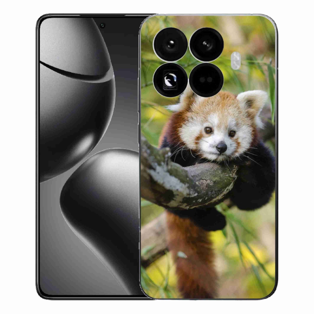 Gélový kryt mmCase na Xiaomi 15T Pro - panda červená