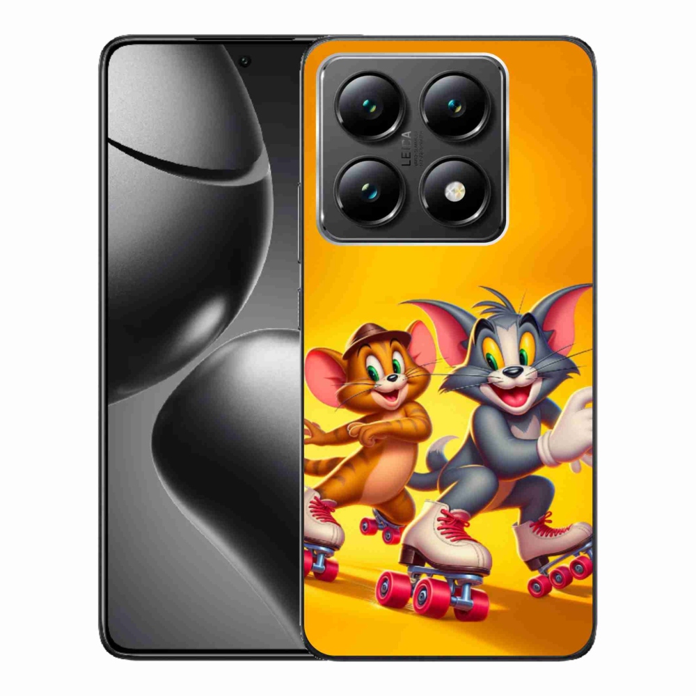 Gélový kryt mmCase na Xiaomi 14T Pro - tom a jerry