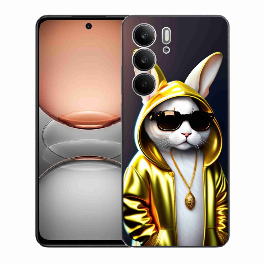 Gélový kryt mmCase na Realme C75 - mačka boss