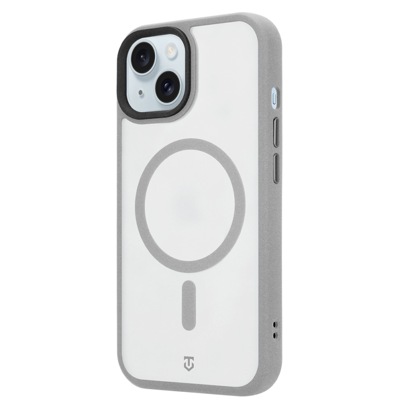 Tactical MagForce Hypersand puzdro pre Apple iPhone 15, svetlošedé