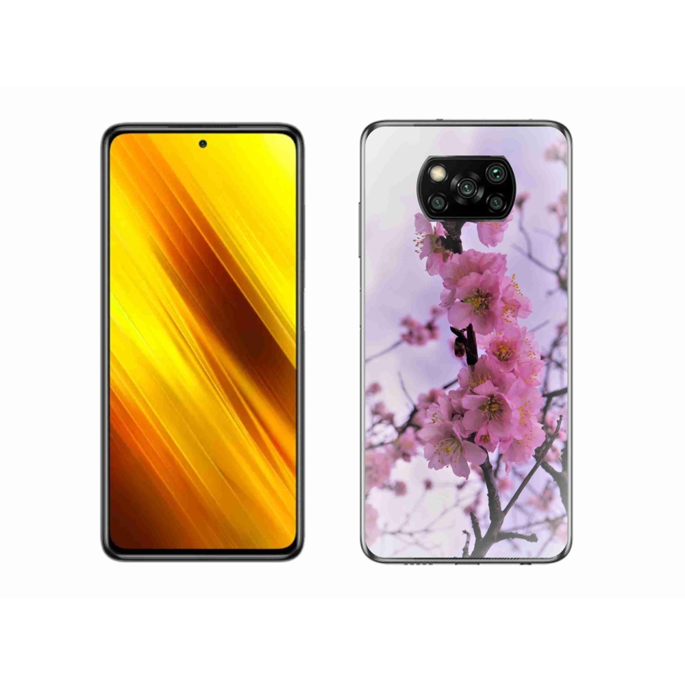 Gélový kryt mmCase na Xiaomi Poco X3 - kvety 7