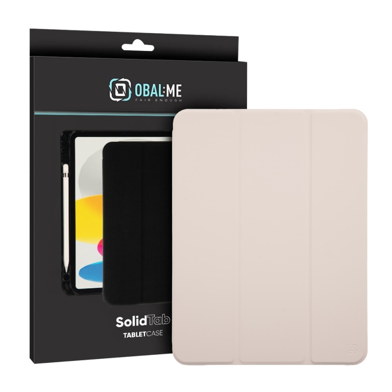 OBAL:ME SolidTab Puzdro pre Samsung Galaxy Tab S10 Lite/S9/S9 FE/S10 FE Blush