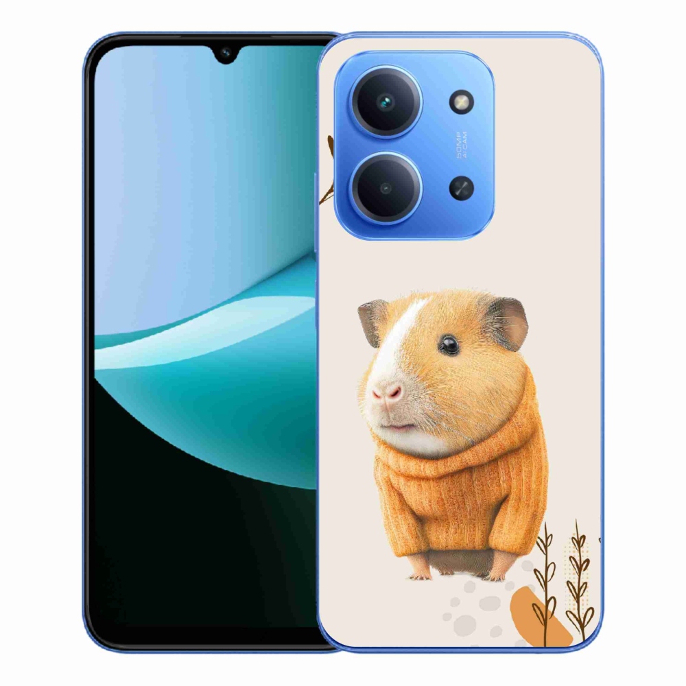 Gélový kryt mmCase na Xiaomi Redmi 15C 4G/5G (173mm) - morča vo svetri