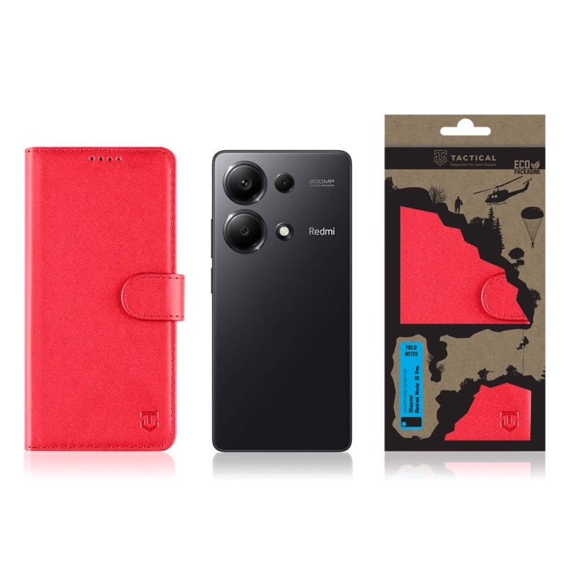 Tactical Field Notes pre Xiaomi Redmi Note 13 Pro 5G/Poco X6 5G Red