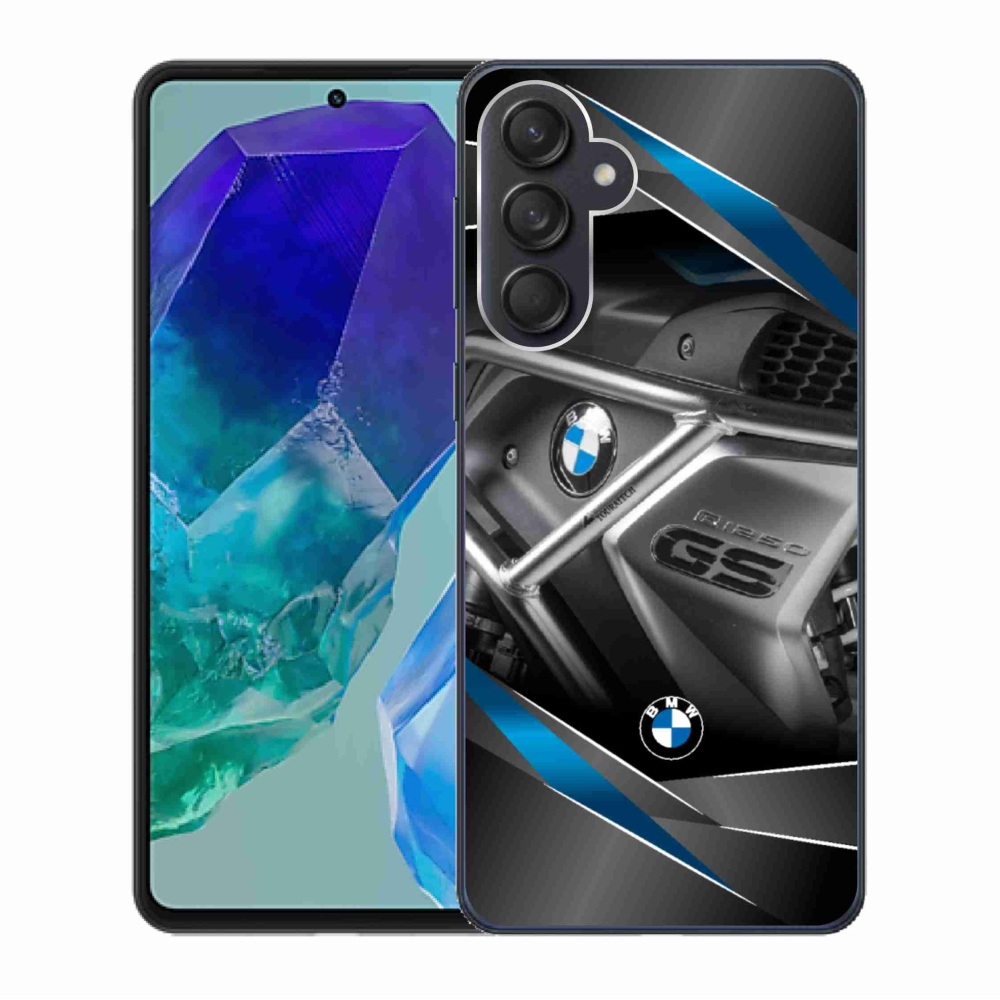 Gélový kryt mmCase na Samsung Galaxy M55 5G - motorka bmw