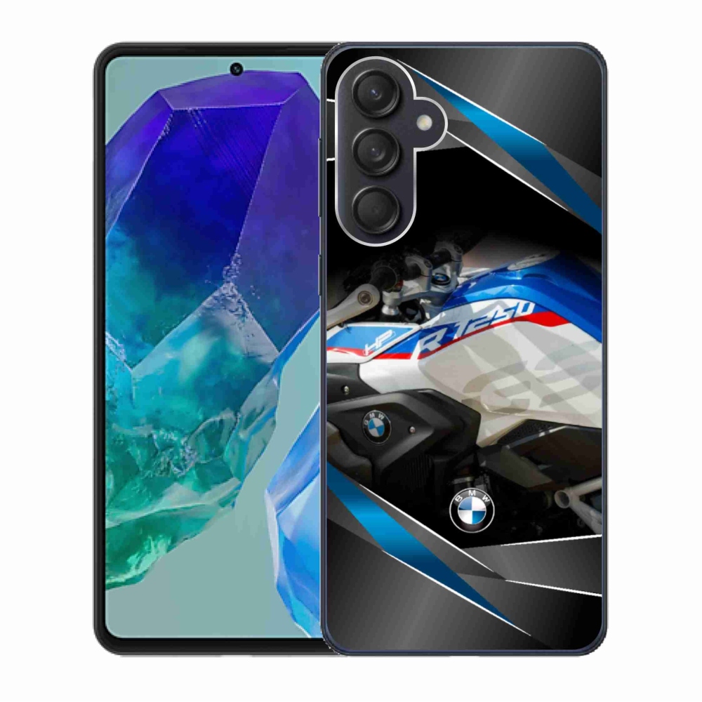 Gélový kryt mmCase na Samsung Galaxy M55 5G - motorka bmw 1